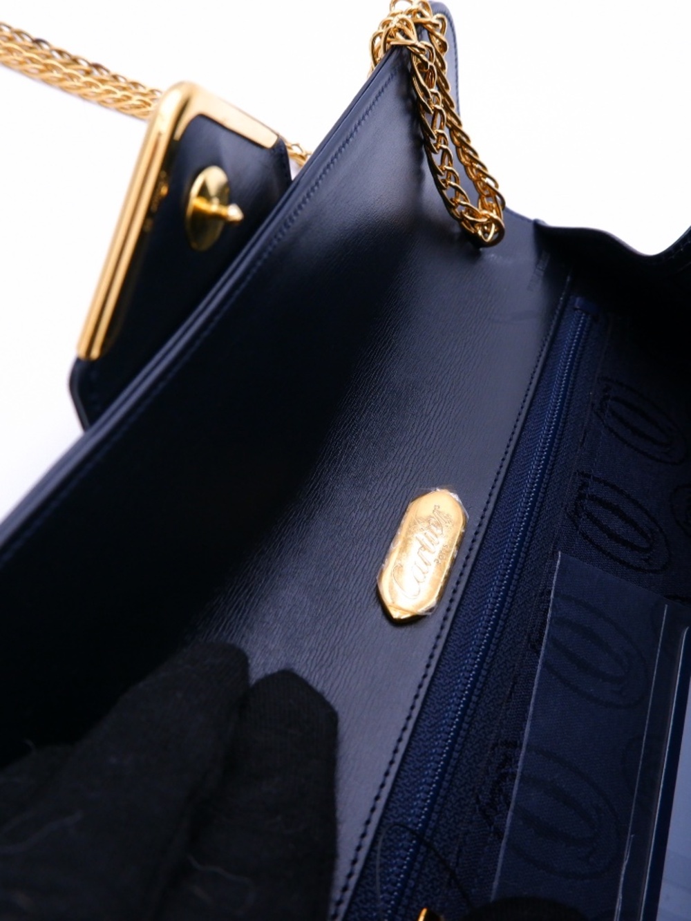 Vintage Cartier Sapphire Line in Dark Navy — 1990s - Picture 12 of 15